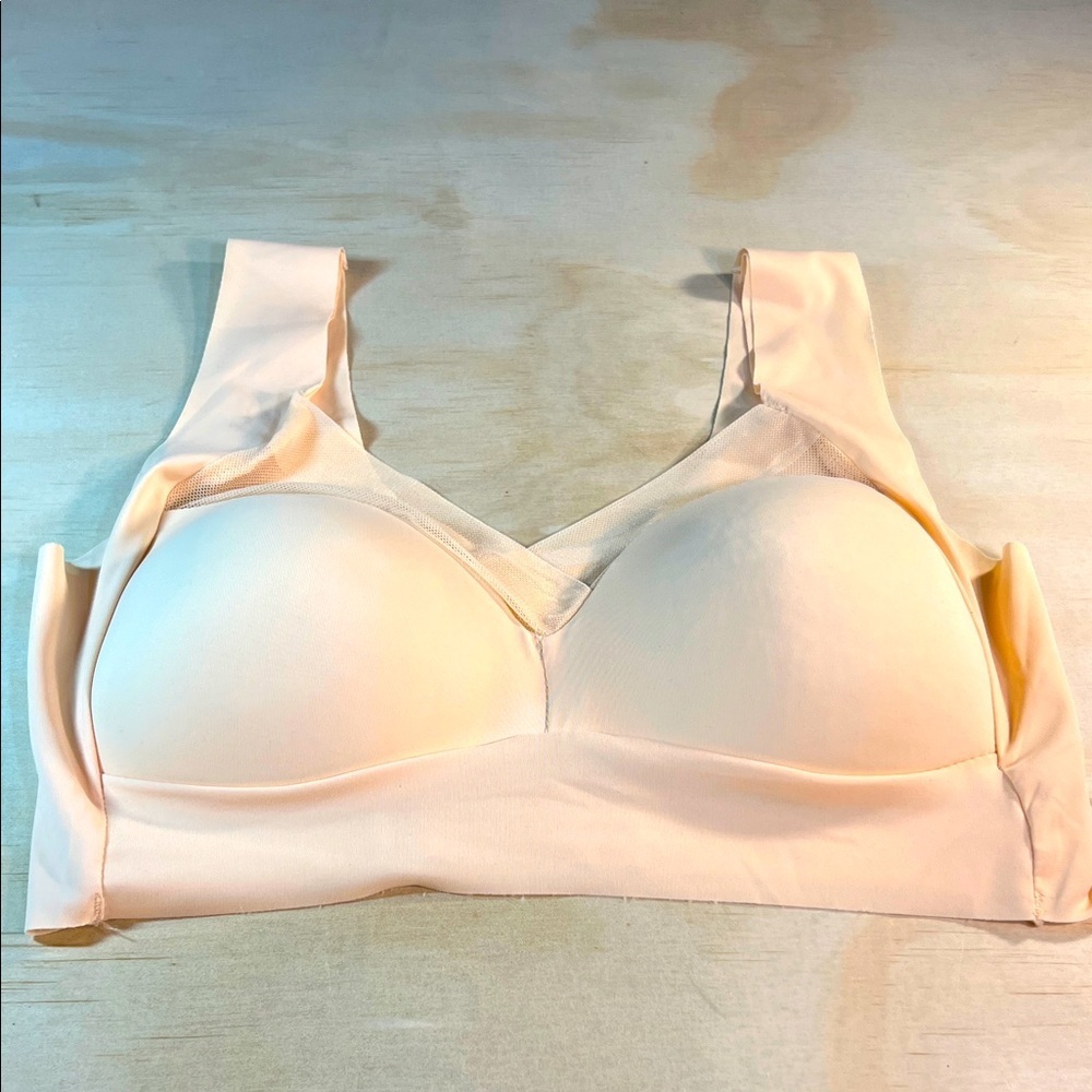 Soft Peach Wireless Bra B/C cup
